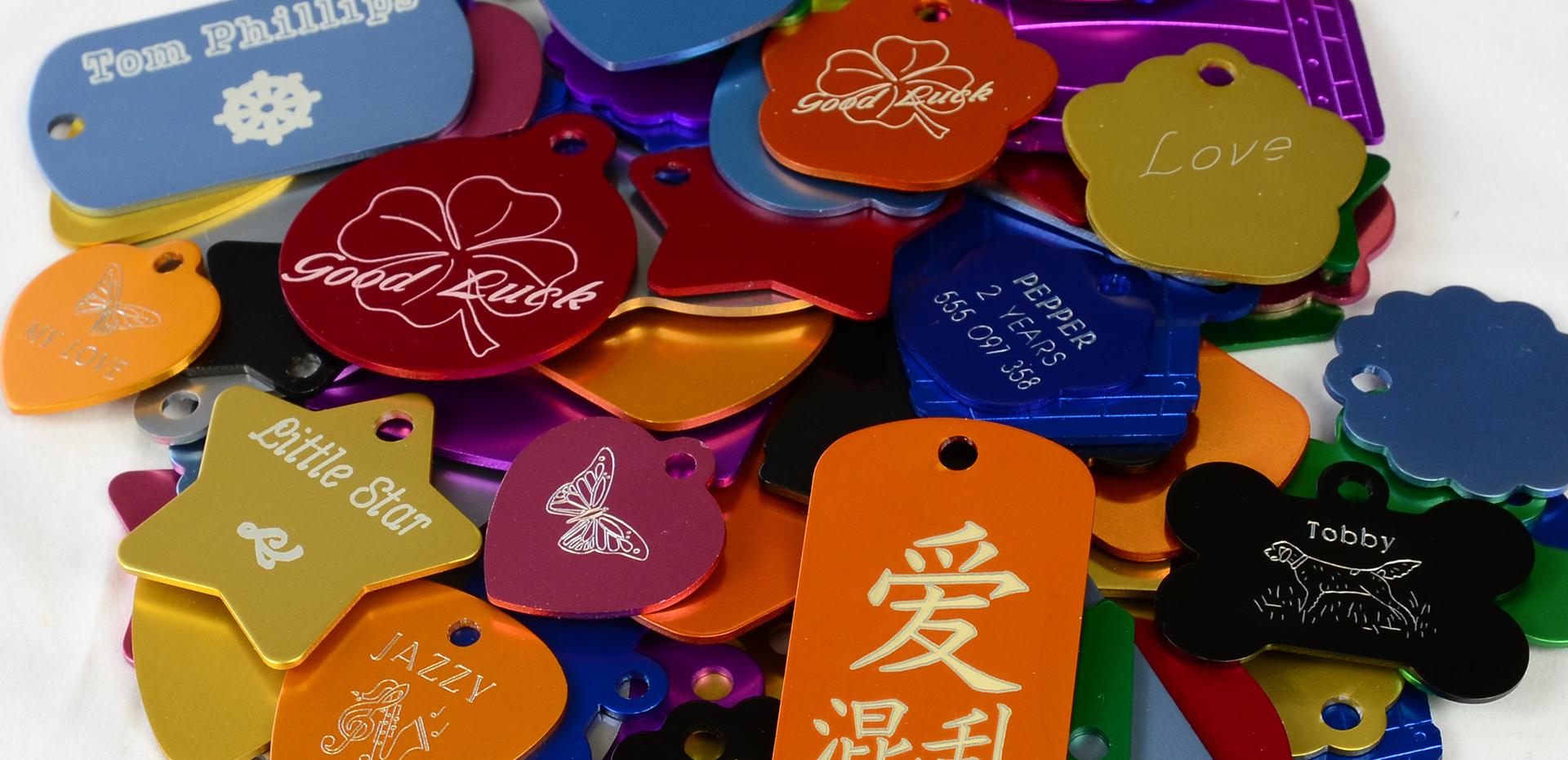 Pet and dog tag engraving Gravotech
