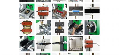 M20: Personalization machine, range of jigs