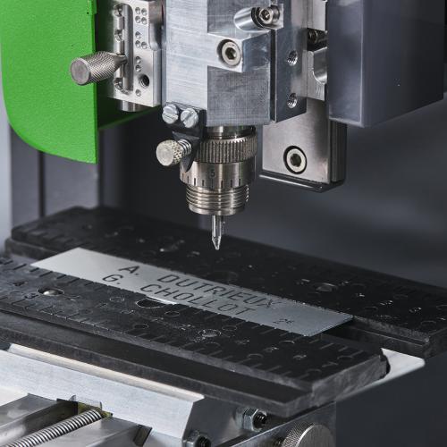 Gravotech rotary engraving machine