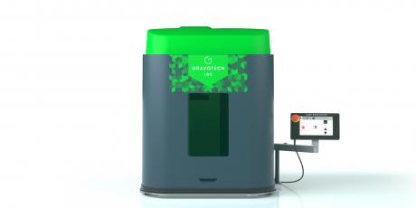 Front view of LW2 industrial laser engraver