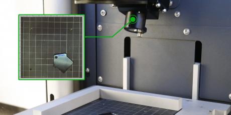 Preview your engraving while creating it with the camera G-Eye in the WeLase™